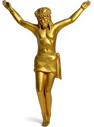 Medieval Corpus Statue - 23-inch