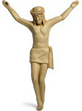 Medieval Corpus Statue - 23-inch