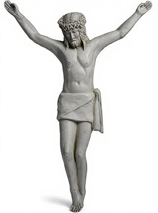 Medieval Corpus Statue - 23-inch