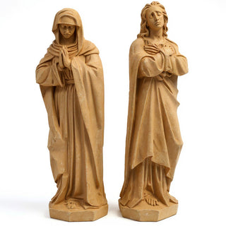 The Crucifixion with Mary and John — Dusted Sand finish