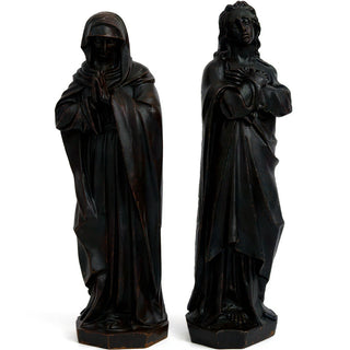 The Crucifixion with Mary and John — Iron finish