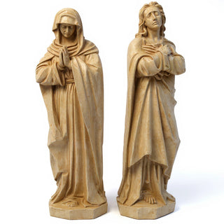 The Crucifixion with Mary and John — Museum Terracotta finish