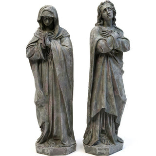 The Crucifixion with Mary and John — Old Stone finish