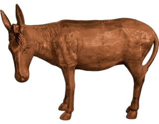 Donkey Mule Jackass Statue - 40-inch