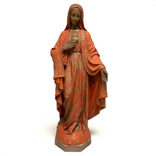 Mary with One Hand Outstretched Statue - 65-inch — Metro finish