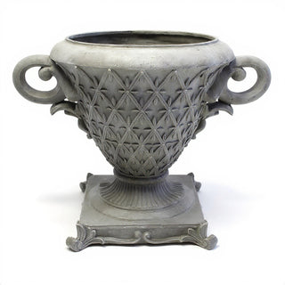 Crimson Urn Planter — Limestone finish