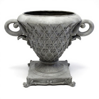 Crimson Urn Planter — Old Stone finish