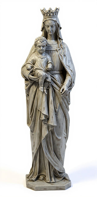 Madonna & Child Medieval Statue - 58-inch