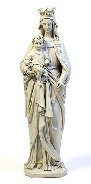 Madonna & Child Medieval Statue - 58-inch