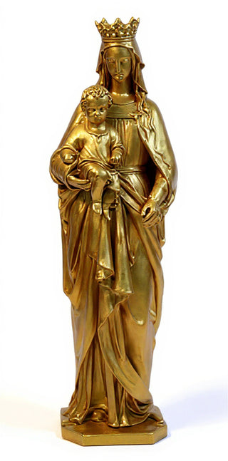 Madonna & Child Medieval Statue - 58-inch