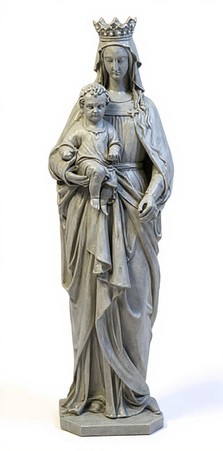 Madonna & Child Medieval Statue - 58-inch