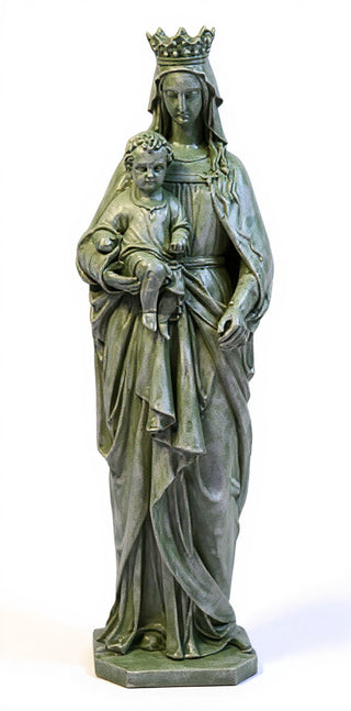 Madonna & Child Medieval Statue - 58-inch