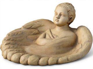 Angel Birdbath 22 W Statue - 11-inch