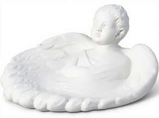 Angel Birdbath 22 W Statue - 11-inch