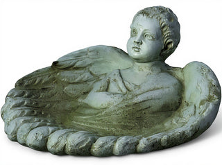 Angel Birdbath 22 W Statue - 11-inch