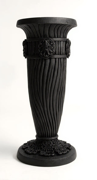 Lina Pedestal - 30-inch — Dusted Black finish