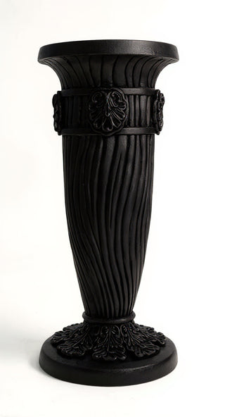 Lina Pedestal - 30-inch — Flat Black finish
