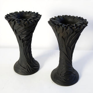 Sunflower Candle Holder Candleholder - 18-inch — Dusted Black finish