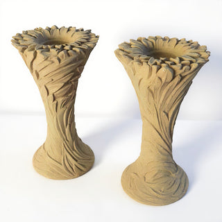 Sunflower Candle Holder Candleholder - 18-inch — Dusted Sand finish