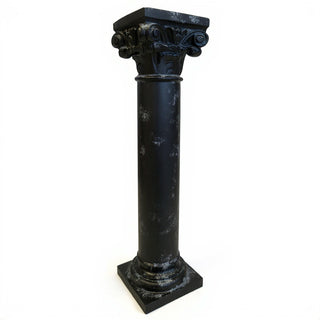 Altar Pedestal Remnant - 24-inch — Dusted Black finish