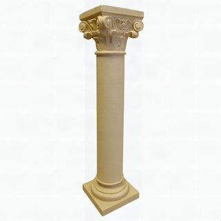 Altar Pedestal Remnant - 24-inch — Dusted Sand finish