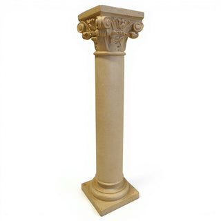 Remnant Pedestal - 24-inch — Dusted Sand finish
