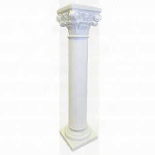 Remnant Pedestal - 24-inch — Flat White finish