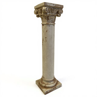 Remnant Pedestal - 24-inch — Gothic Stone finish