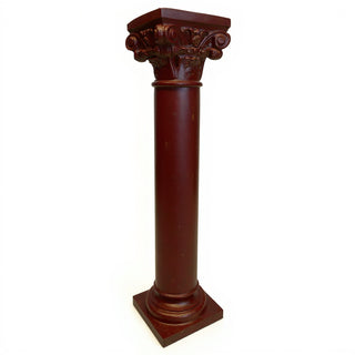 Remnant Pedestal - 24-inch — Rust finish