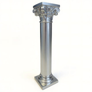 Remnant Pedestal - 24-inch — Silver finish