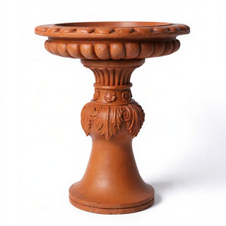 Acanthus Birdbath - 18-inch — Metro finish