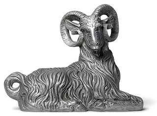Sitting Ram Statue - 30-inch