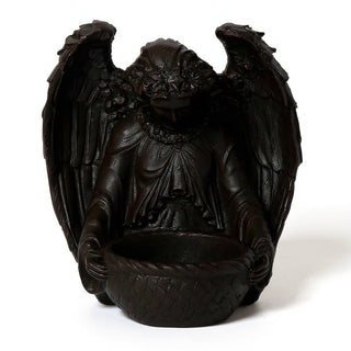 Garden Angel Statue - 14.5-inch — Iron finish