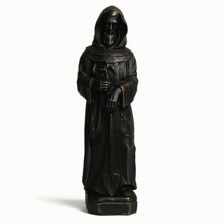 Saint Fiacre Statue - 28.5-inch — Iron finish