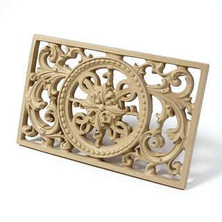Scroll Work Frame Wall Plaque — Museum Terracotta finish