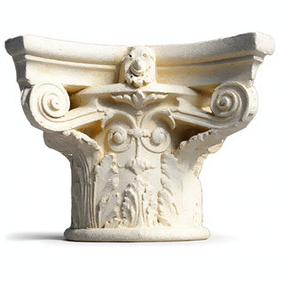 Italian Renaissance Architectural Accent — Antique White finish