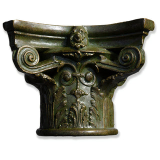 Italian Renaissance Architectural Accent — Green Bronze finish