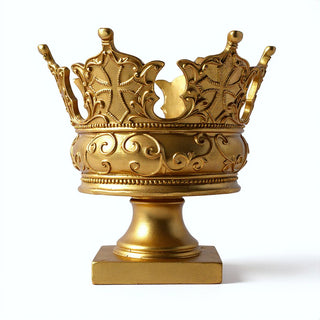 King Crown - 9-inch — Antique Gold finish