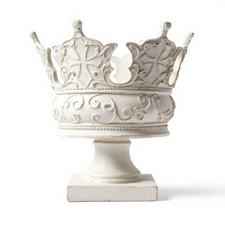 King Crown - 9-inch — Antique White finish