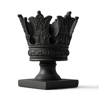 Queen Crown - 7-inch — Dusted Black finish