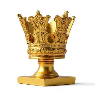 Queen Crown - 7-inch — Deep Gold finish