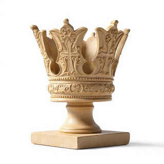 Queen Crown - 7-inch — Dusted Sand finish