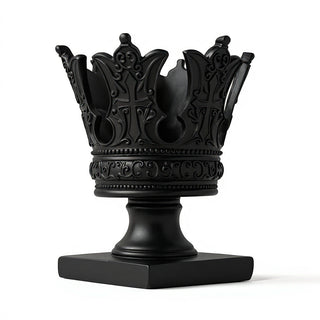 Queen Crown - 7-inch — Flat Black finish