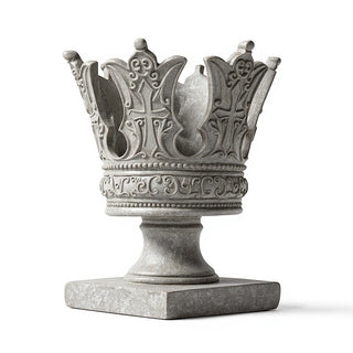 Queen Crown - 7-inch — Limestone finish