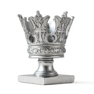 Queen Crown - 7-inch — Silver finish
