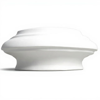 Baroque Capital Top Architectural Element — Flat White finish
