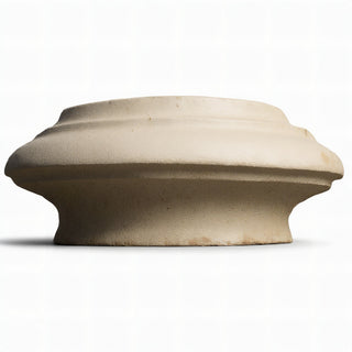 Baroque Capital Top Architectural Element — Museum Terracotta finish