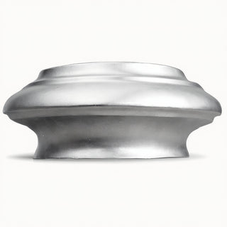 Baroque Capital Top Architectural Element — Silver finish