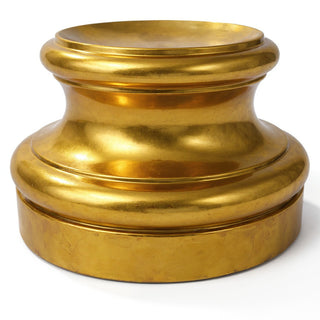 Baroque Cap Base — Antique Gold finish