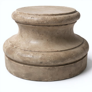 Baroque Cap Base — Gothic Stone finish